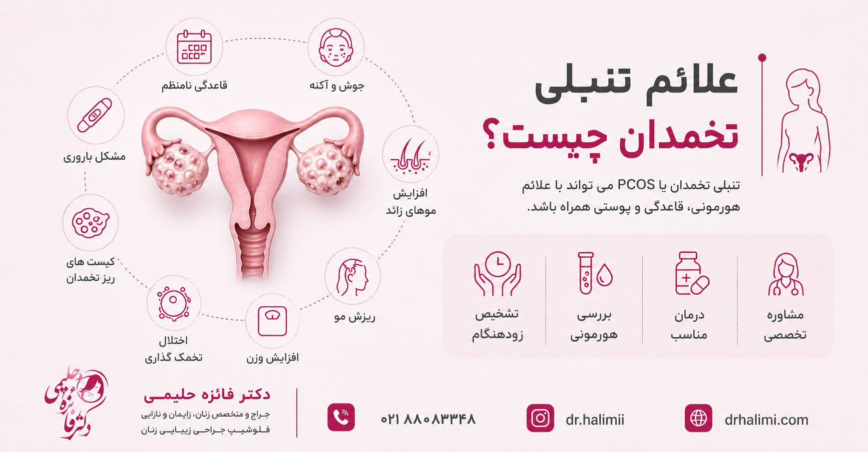 علائم تنبلی تخمدان چیست؟
